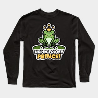 Frog Prince Fables: Ribbit Royalty Collection Long Sleeve T-Shirt